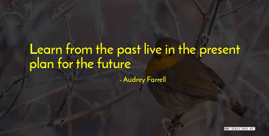 Plan For The Future Quotes By Audrey Farrell Plan For The Future Quotes By Audrey Farrell