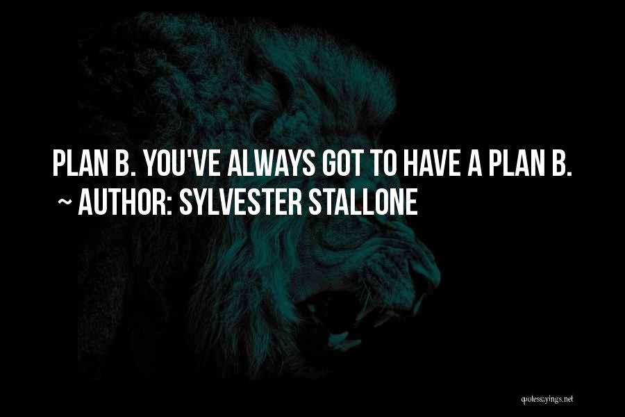 Plan Making Quotes By Sylvester Stallone