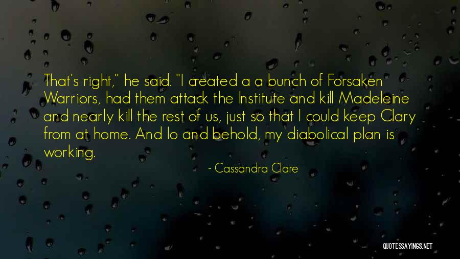 Plan Of Attack Quotes By Cassandra Clare Plan Of Attack Quotes By Cassandra Clare