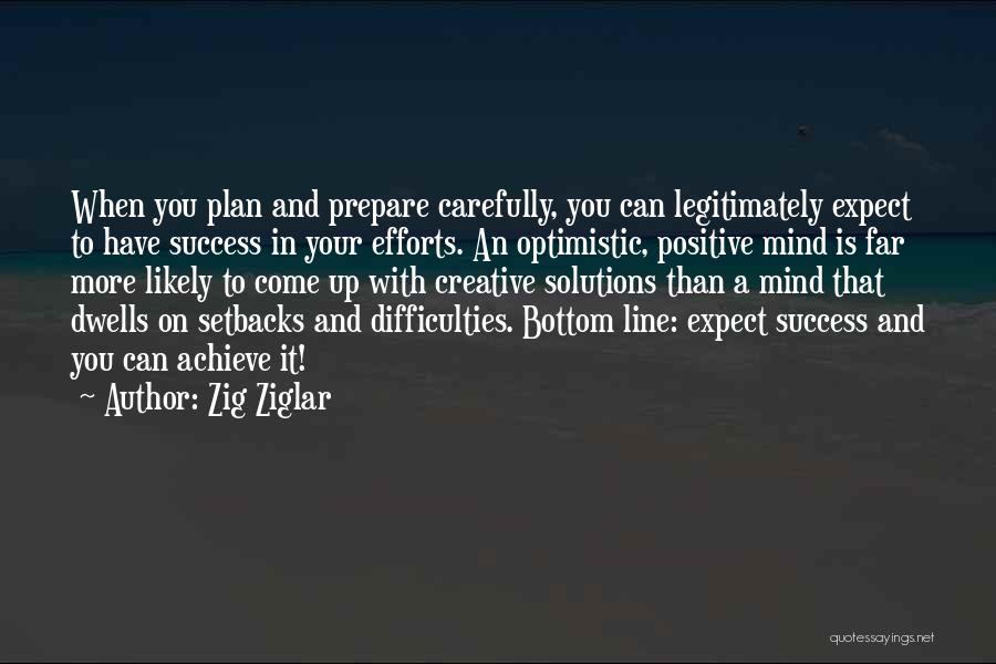 Plan Prepare Quotes By Zig Ziglar