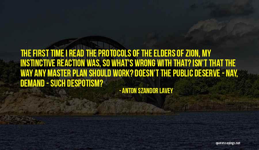 Plan The Work Quotes By Anton Szandor LaVey