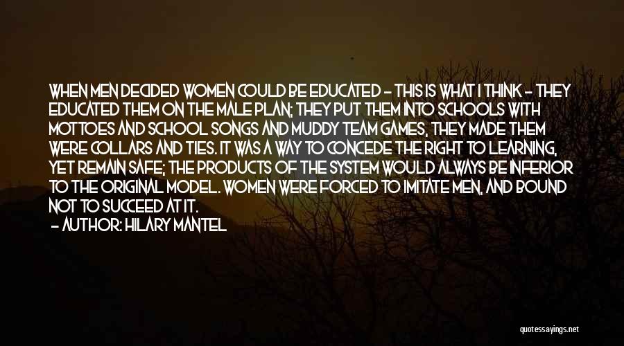 Plan To Succeed Quotes By Hilary Mantel