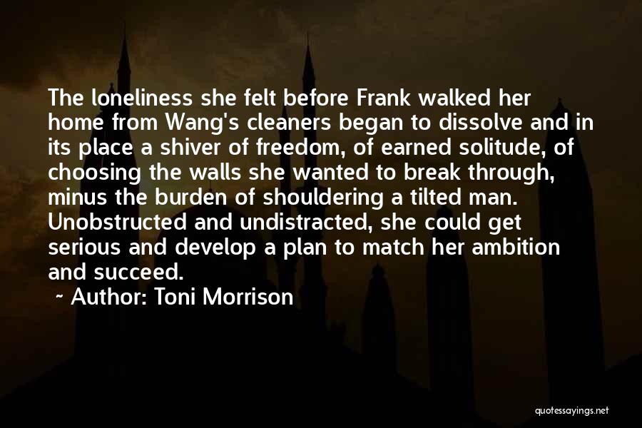 Plan To Succeed Quotes By Toni Morrison