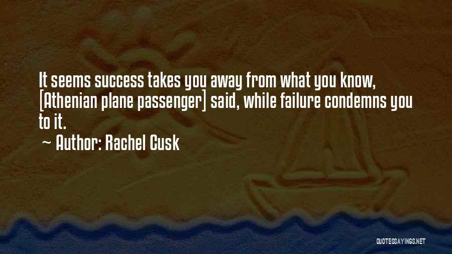Plane Quotes By Rachel Cusk
