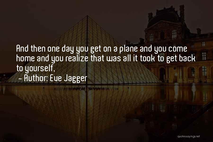Plane That Quotes By Eve Jagger