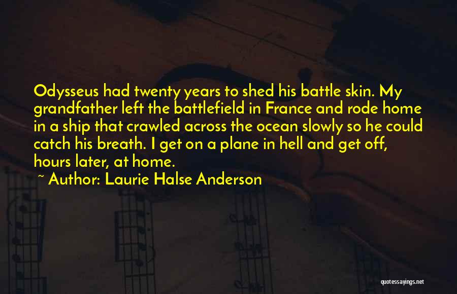 Plane That Quotes By Laurie Halse Anderson