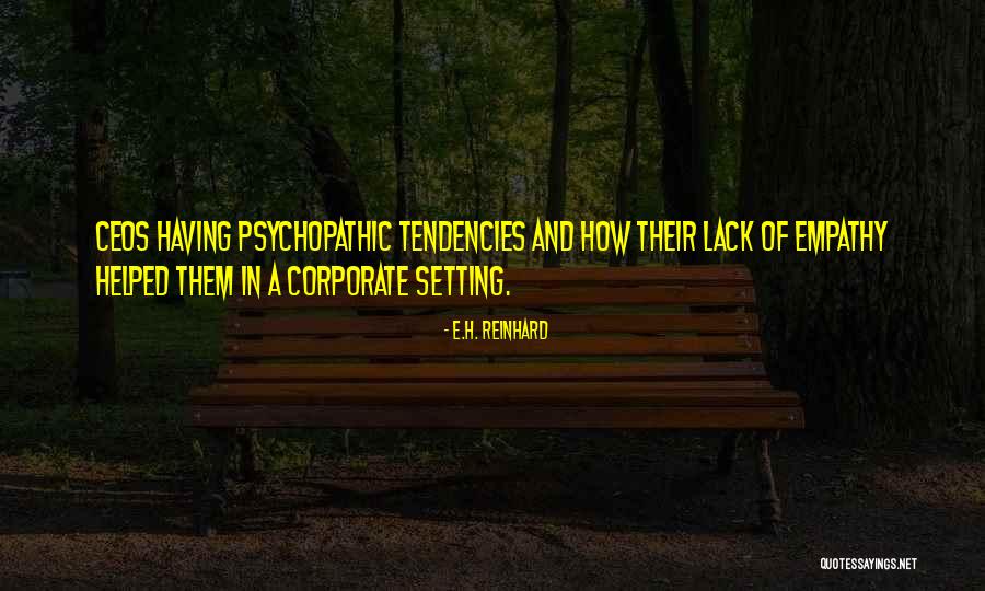 Plangere Anpc Quotes By E.H. Reinhard Plangere Anpc Quotes By E.H. Reinhard