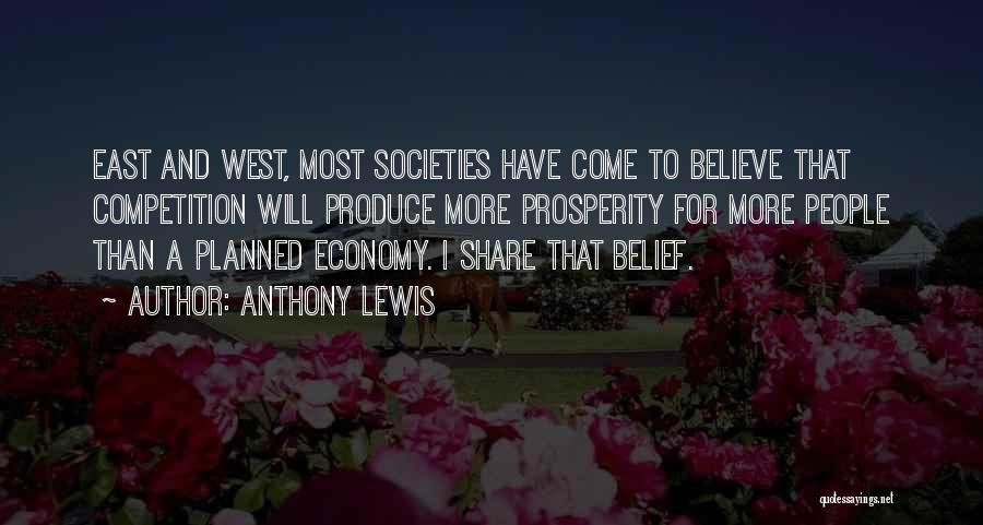 Planned Economy Quotes By Anthony Lewis