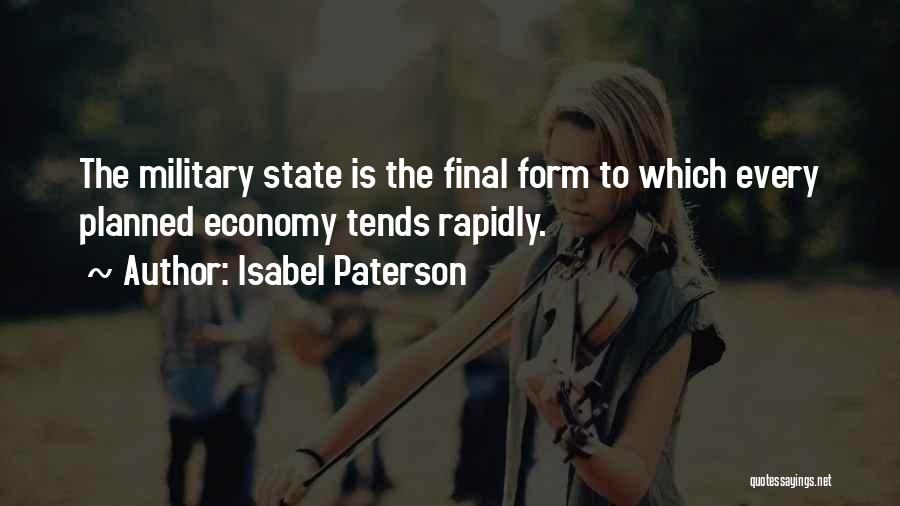 Planned Economy Quotes By Isabel Paterson