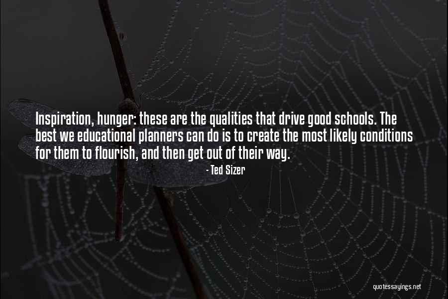 Planners Quotes By Ted Sizer