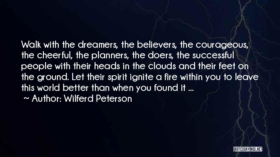 Planners With Inspirational Quotes By Wilferd Peterson