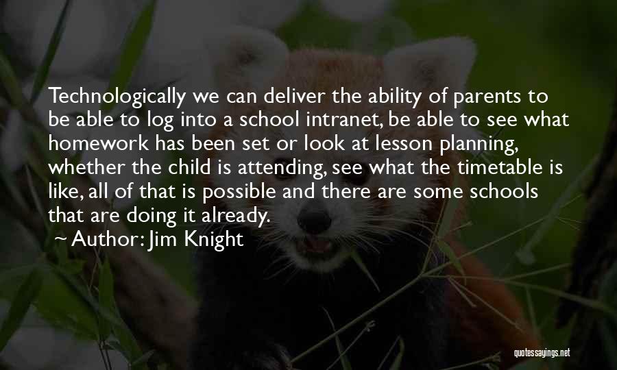 Planning A Lesson Quotes By Jim Knight