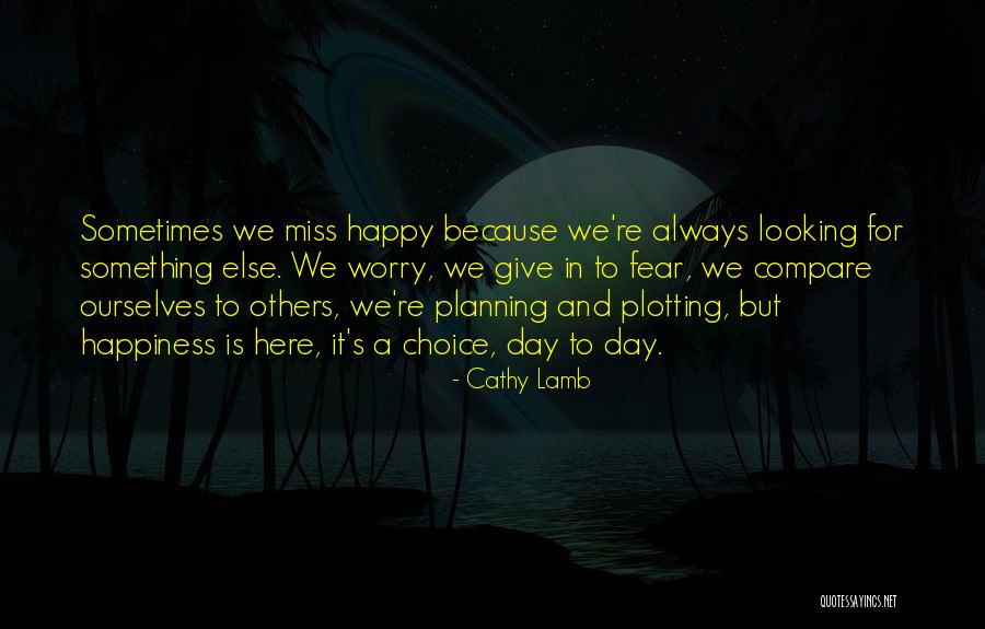 Planning And Plotting Quotes By Cathy Lamb