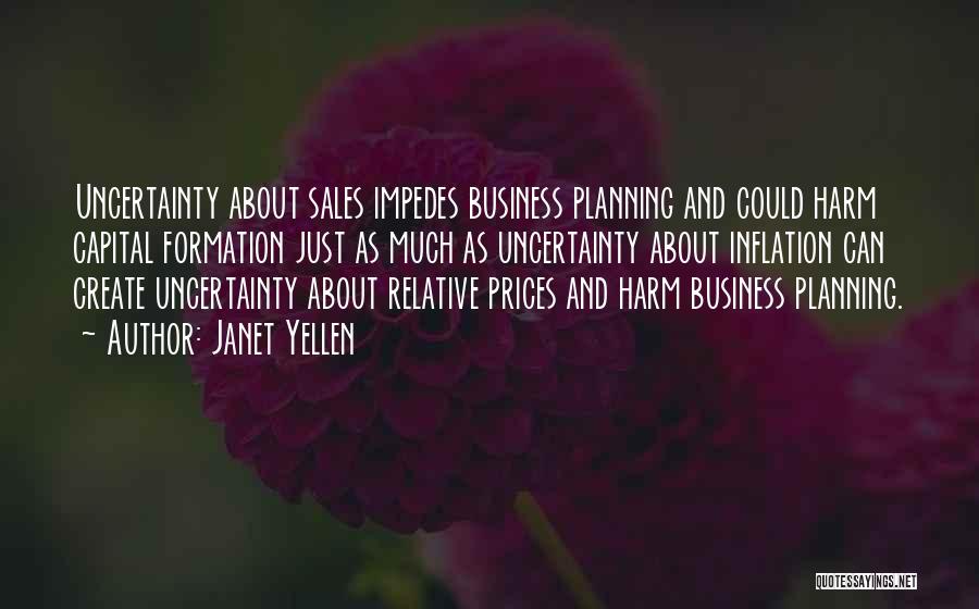 Planning For Business Quotes By Janet Yellen