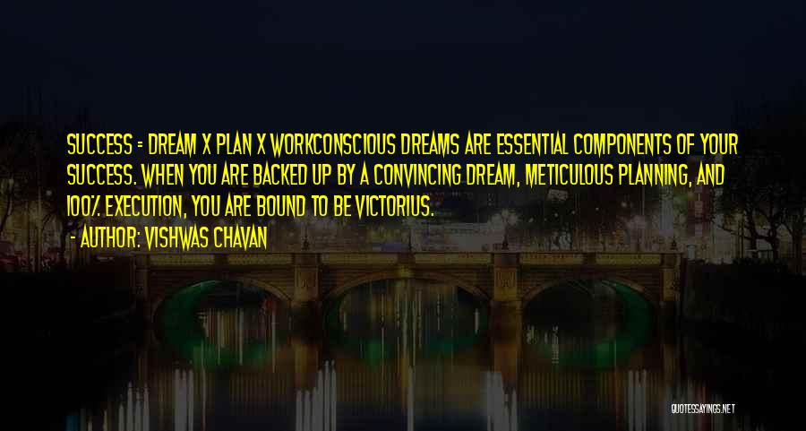 Planning For Success Quotes By Vishwas Chavan