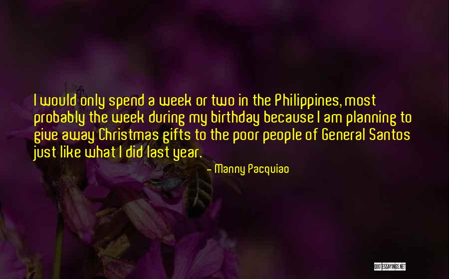 Planning For Your Birthday Quotes By Manny Pacquiao