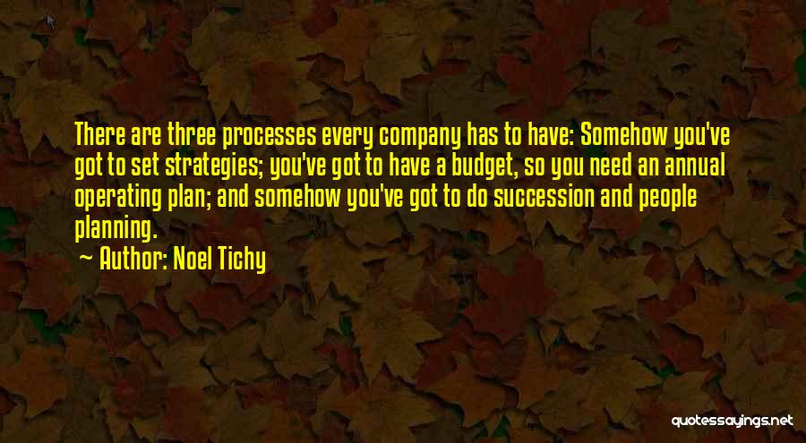 Planning Quotes By Noel Tichy