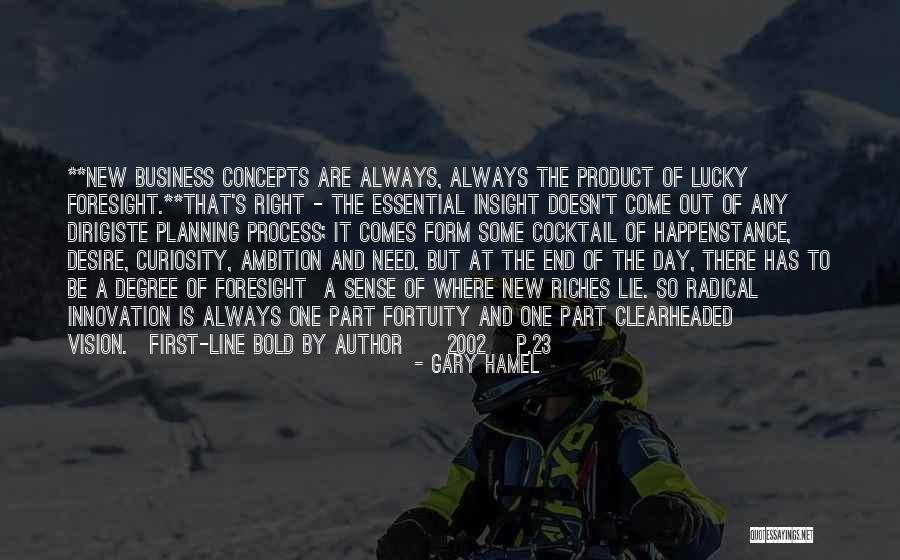 Planning Your Day Quotes By Gary Hamel