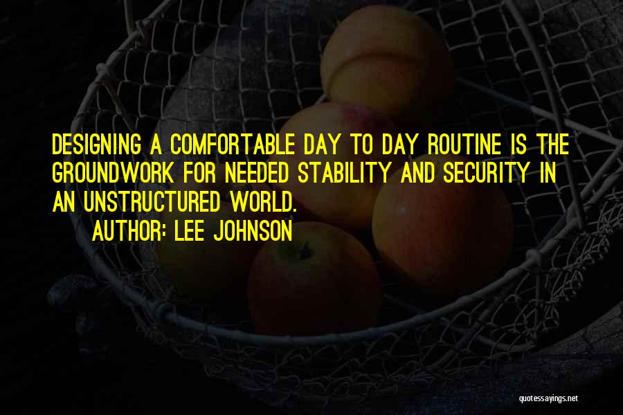 Planning Your Day Quotes By Lee Johnson