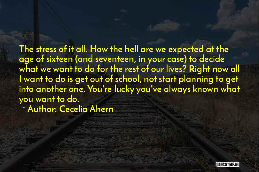 Planning Your Future Quotes By Cecelia Ahern