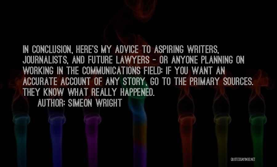 Planning Your Future Quotes By Simeon Wright
