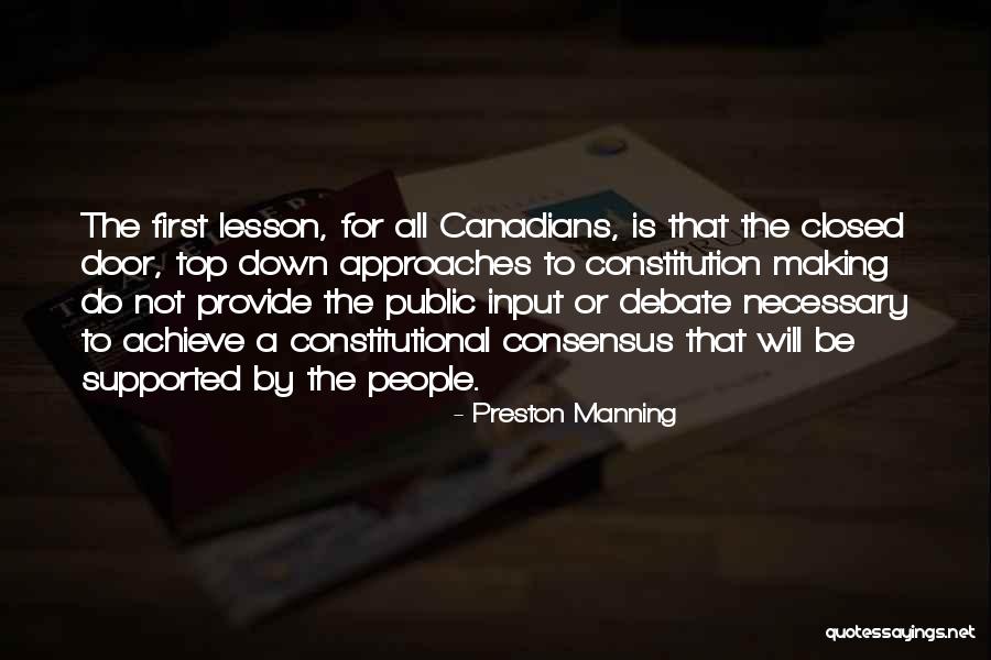 Planovanie Quotes By Preston Manning Planovanie Quotes By Preston Manning