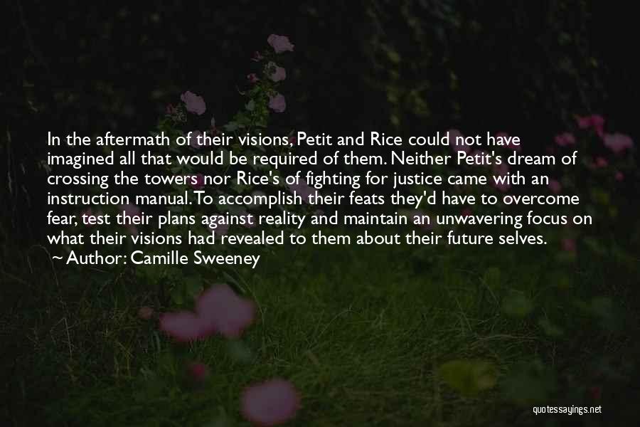 Plans For The Future Quotes By Camille Sweeney