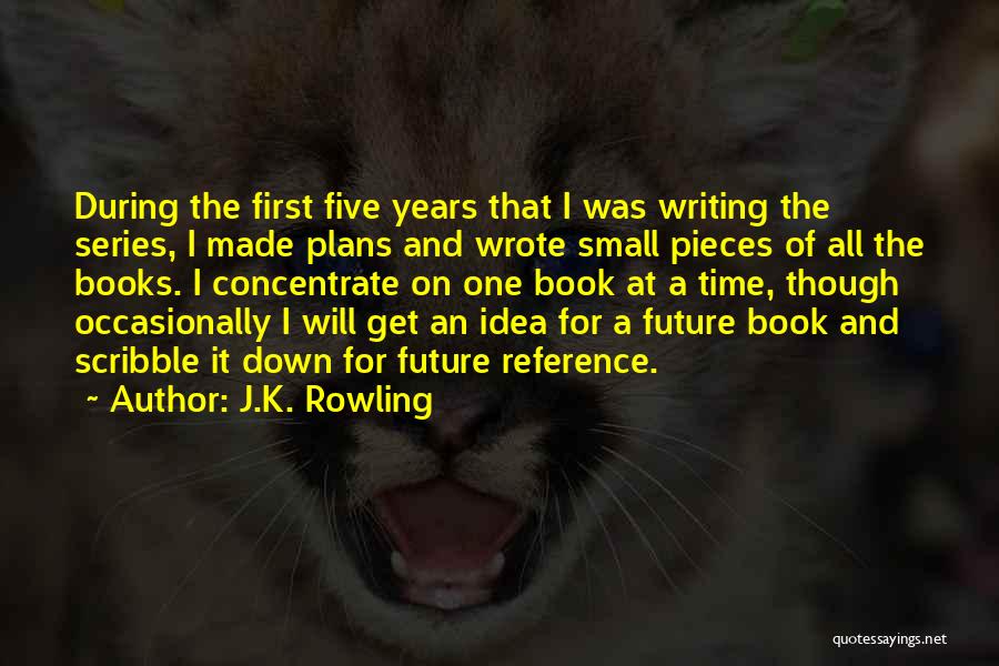 Plans For The Future Quotes By J.K. Rowling