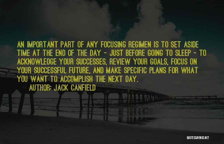 Plans For The Future Quotes By Jack Canfield