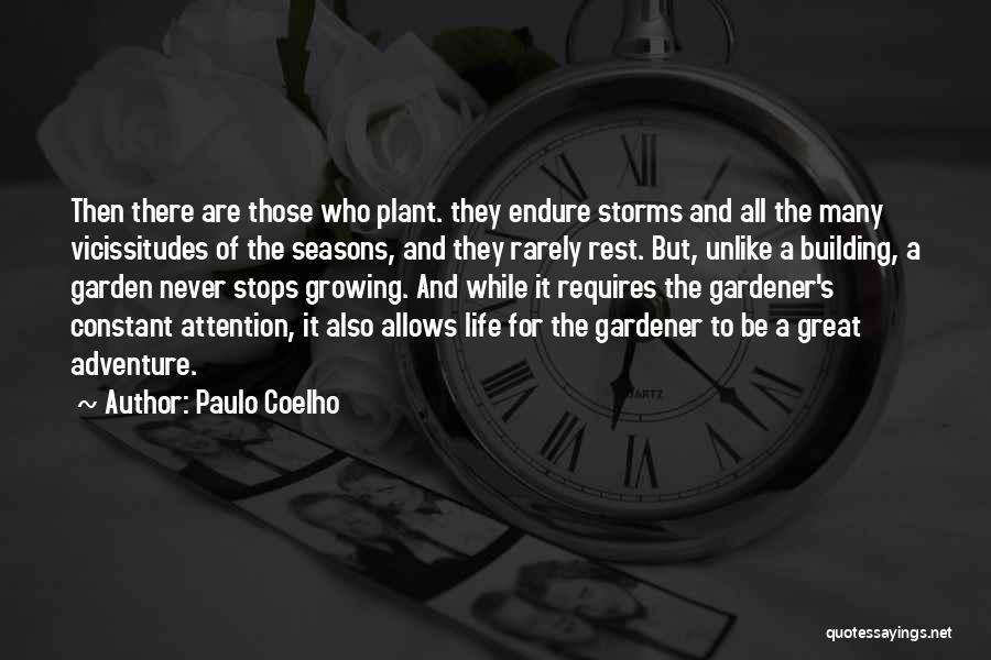 Plant Growing Quotes By Paulo Coelho