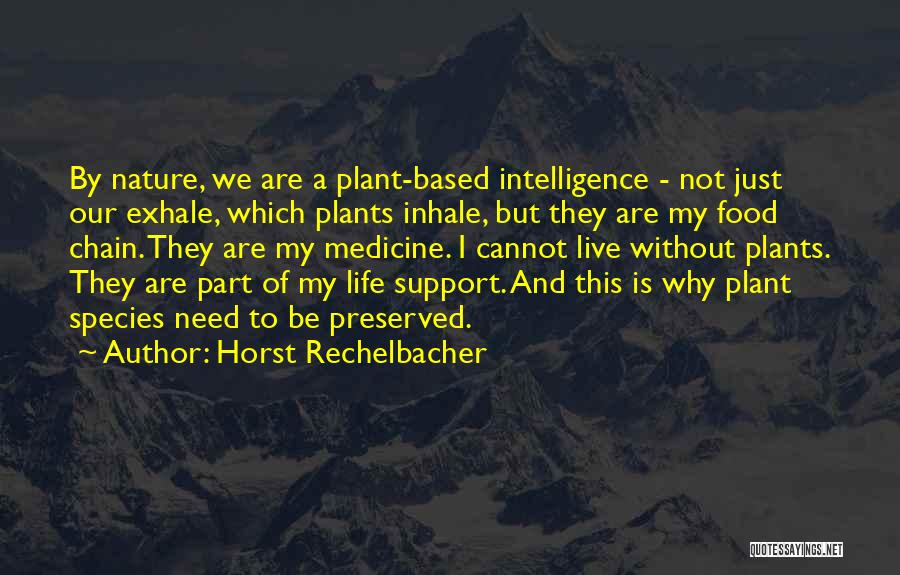Plant Medicine Quotes By Horst Rechelbacher Plant Medicine Quotes By Horst Rechelbacher