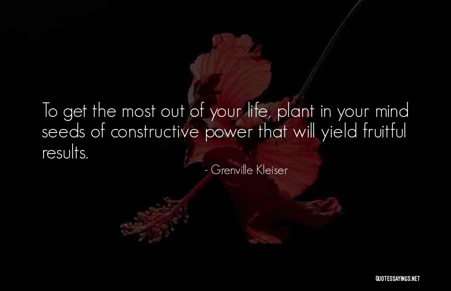 Plant The Seeds Quotes By Grenville Kleiser Plant The Seeds Quotes By Grenville Kleiser
