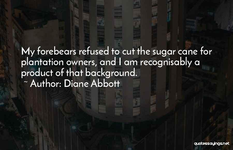 Plantation Quotes By Diane Abbott
