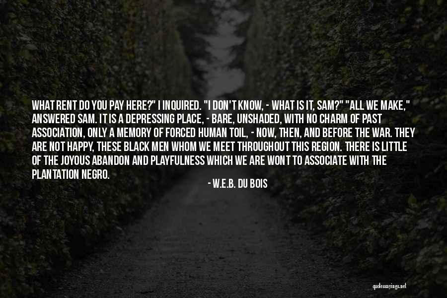 Plantation Quotes By W.E.B. Du Bois Plantation Quotes By W.E.B. Du Bois
