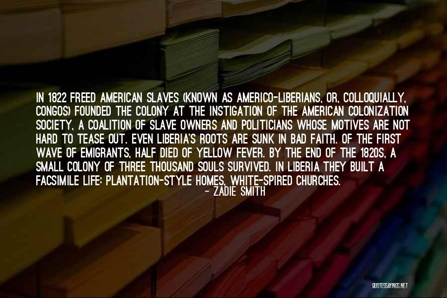 Plantation Quotes By Zadie Smith Plantation Quotes By Zadie Smith