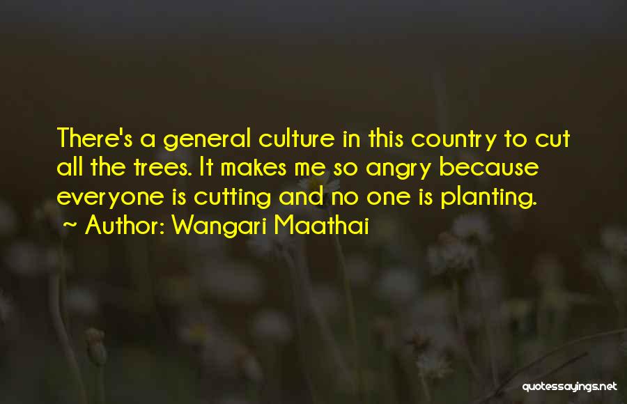 Planting More Trees Quotes By Wangari Maathai