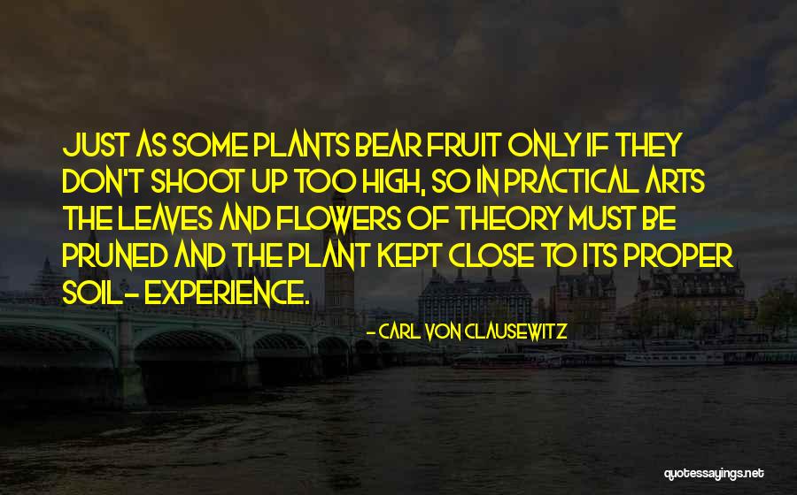 Plants And Flowers Quotes By Carl Von Clausewitz