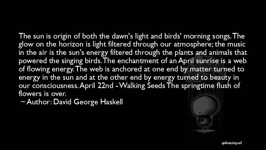 Plants And Flowers Quotes By David George Haskell