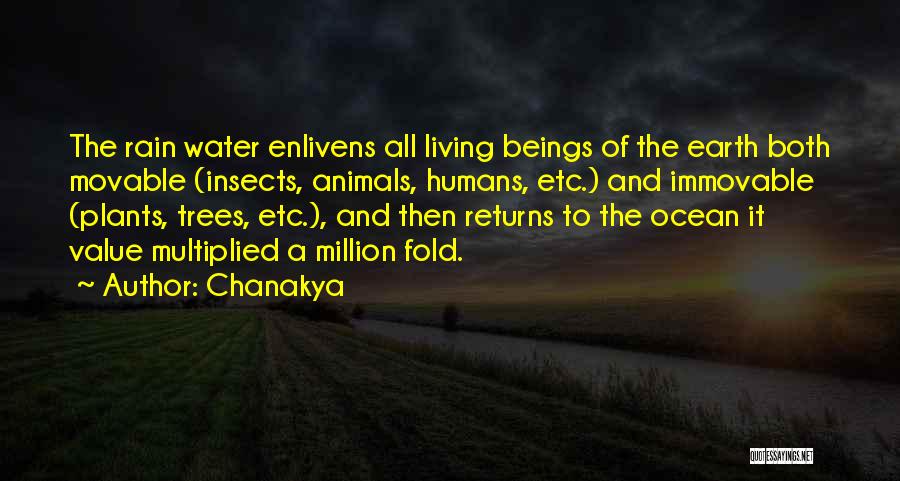 Plants And Humans Quotes By Chanakya