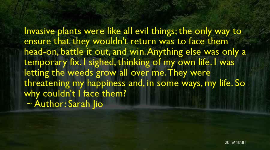 Plants And Life Quotes By Sarah Jio