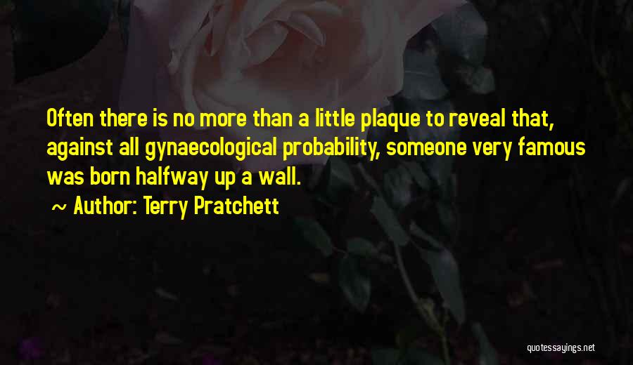 Plaque Quotes By Terry Pratchett