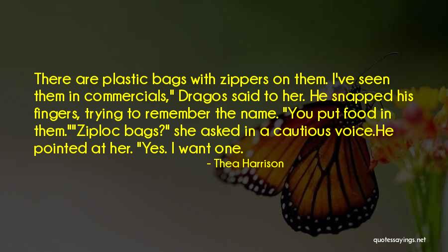 Plastic Bags Quotes By Thea Harrison Plastic Bags Quotes By Thea Harrison