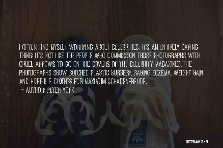 Plastic Surgery From Celebrities Quotes By Peter York