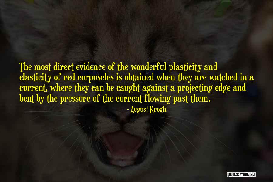 Plasticity Quotes By August Krogh