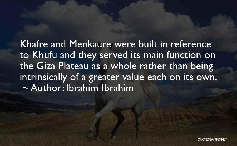 Plateau Quotes By Ibrahim Ibrahim