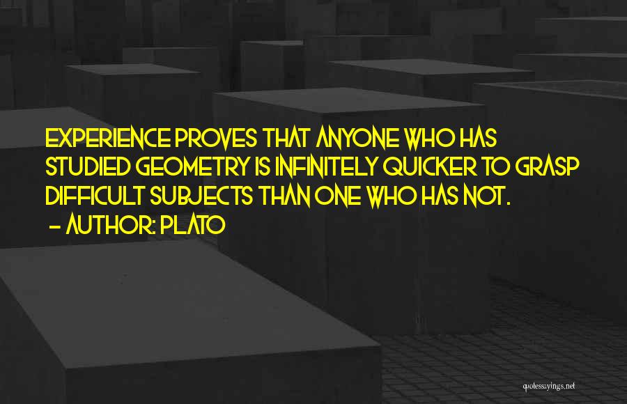 Plato Geometry Quotes By Plato