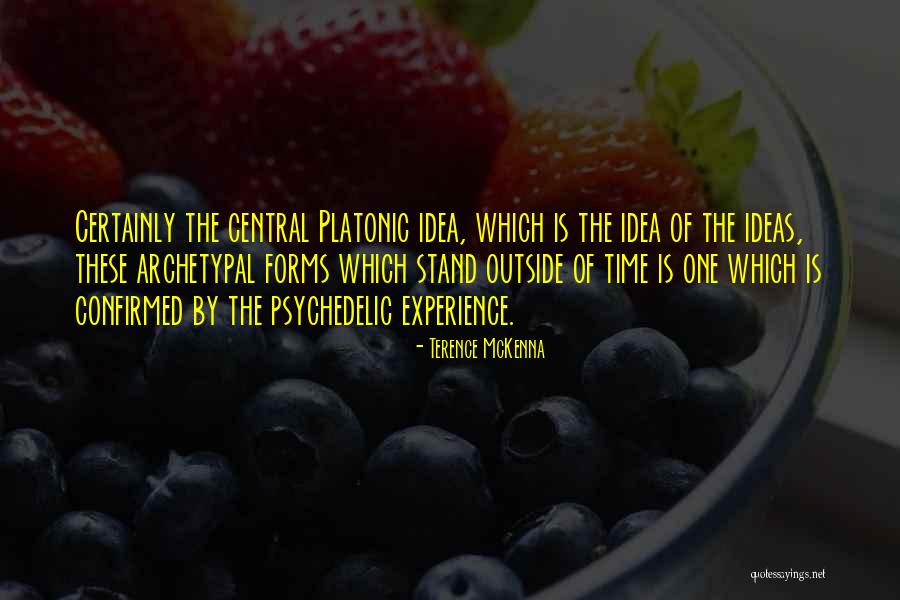 Platonic Forms Quotes By Terence McKenna Platonic Forms Quotes By Terence McKenna