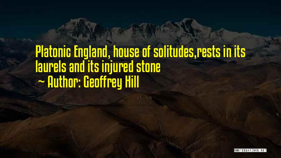 Platonic Quotes By Geoffrey Hill