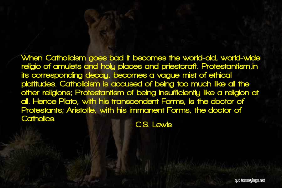 Plato's Forms Quotes By C.S. Lewis Plato's Forms Quotes By C.S. Lewis