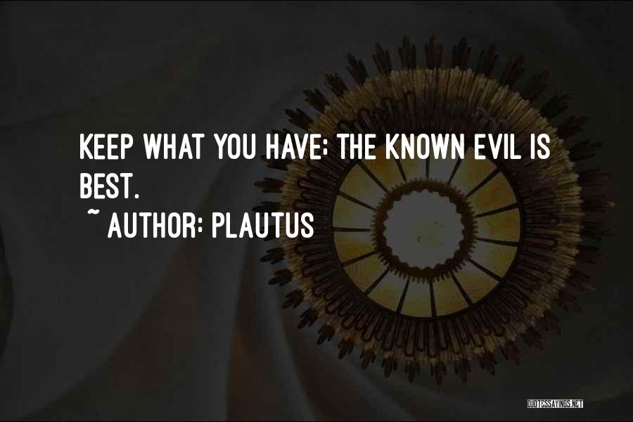 Plautus Quotes 147821